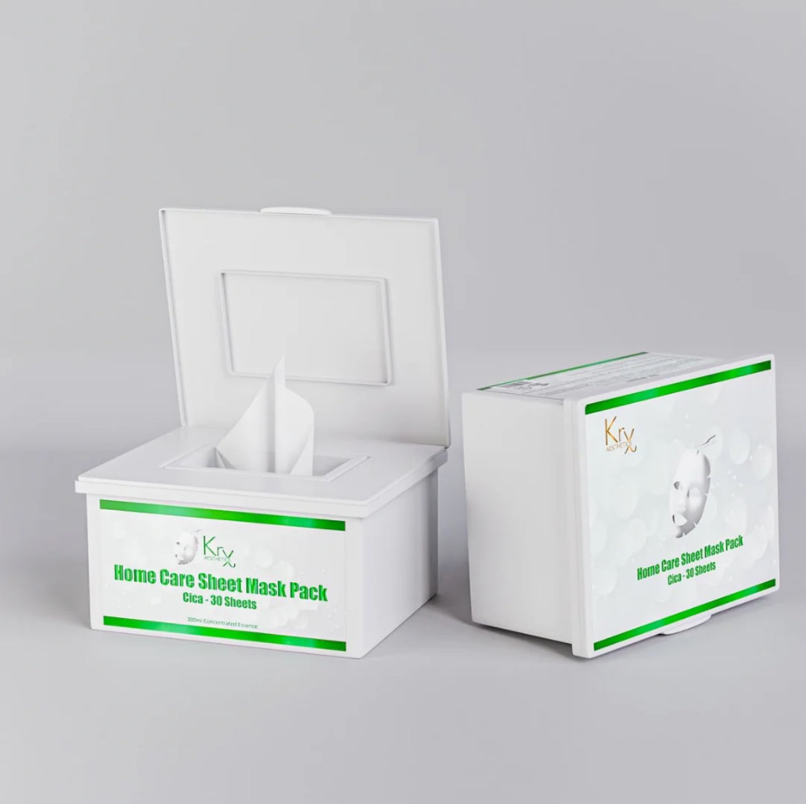 KrX Aesthetics Cica Sheet Masks | Mikura Skincare